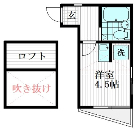 シャンテ堀切菖蒲園Ⅲの物件間取画像